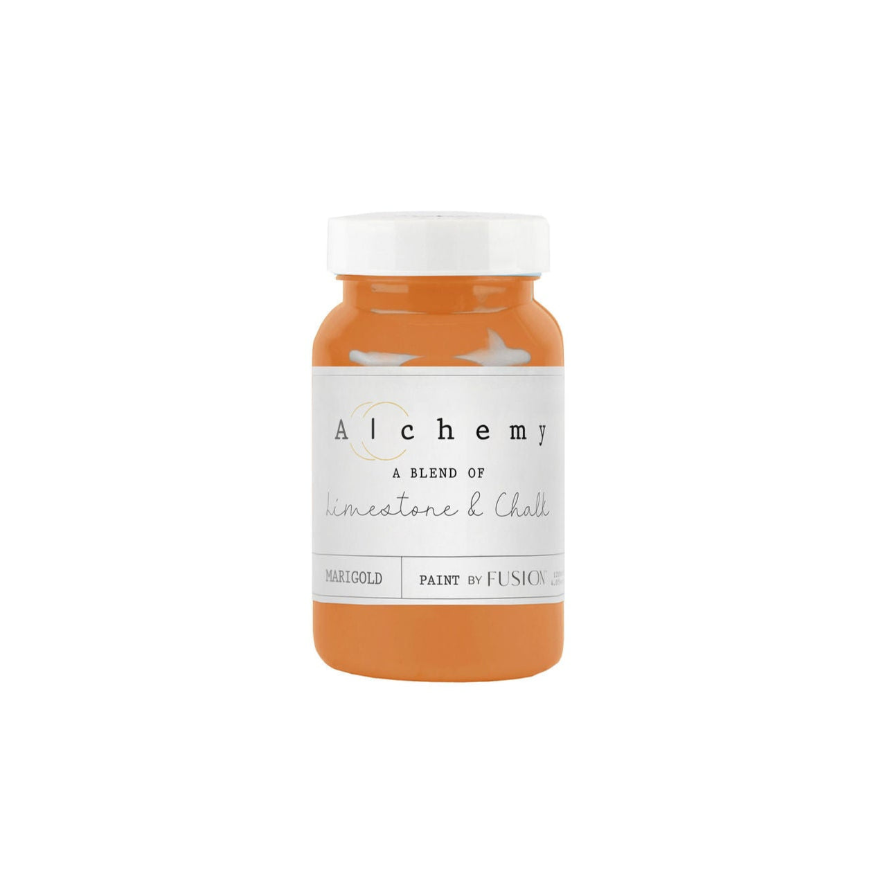 Alchemy Limestone and Chalk Furniture Paint by Fusion in Marigold at Home Smith