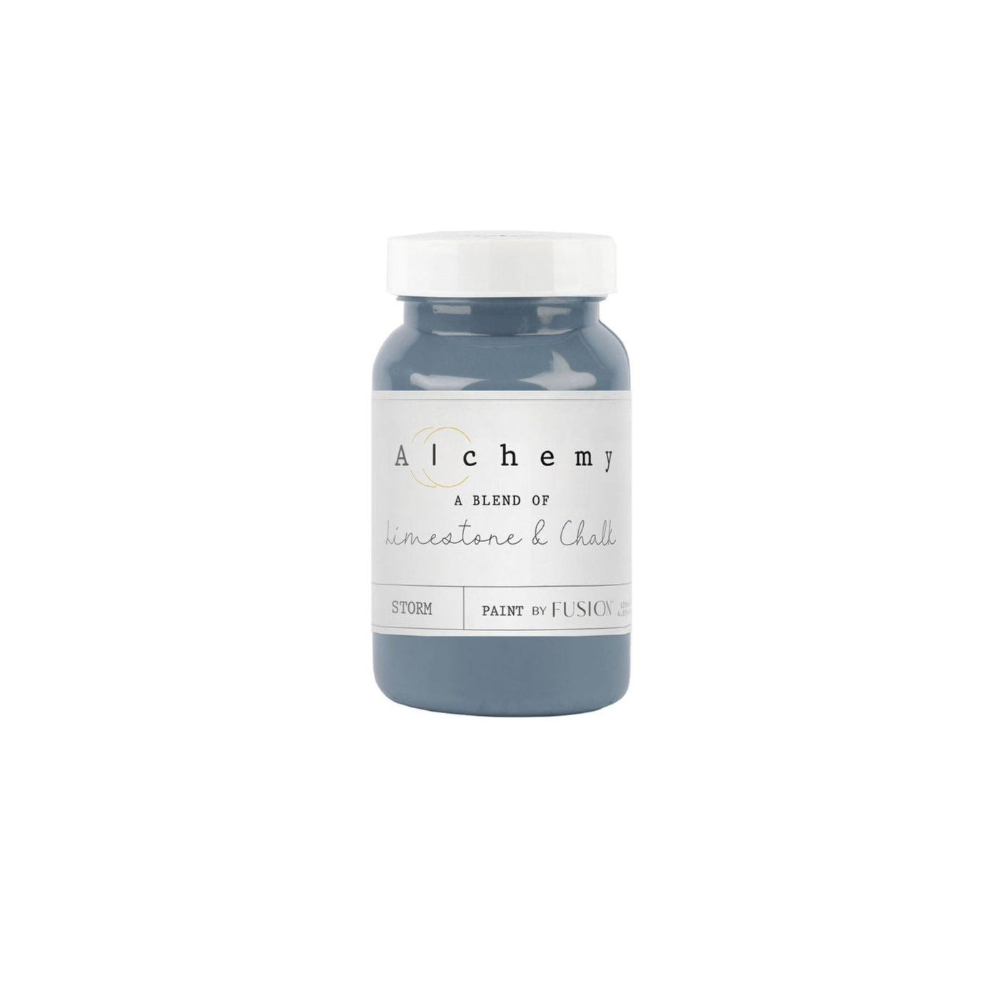 Alchemy limestone and chalk furniture paint by Fusion in Storm at Home Smith