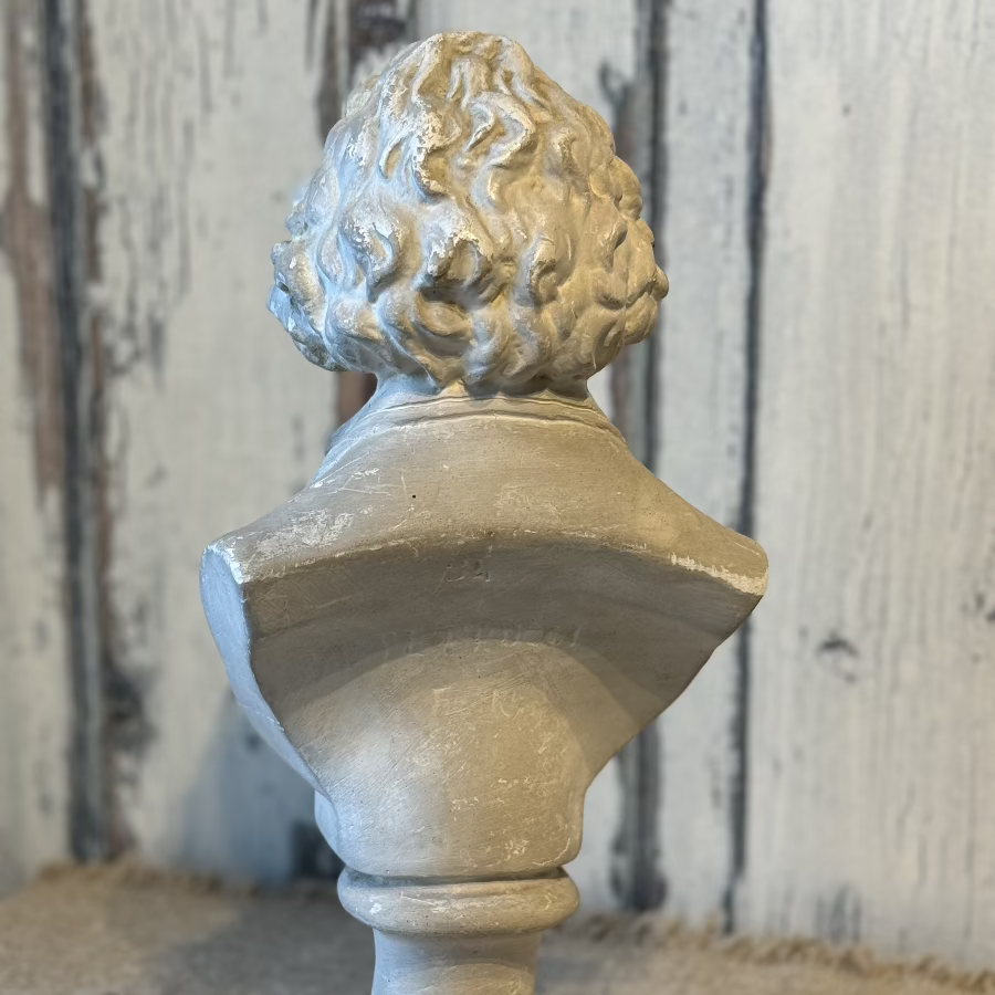 Vintage Beethoven Bust Sculpture