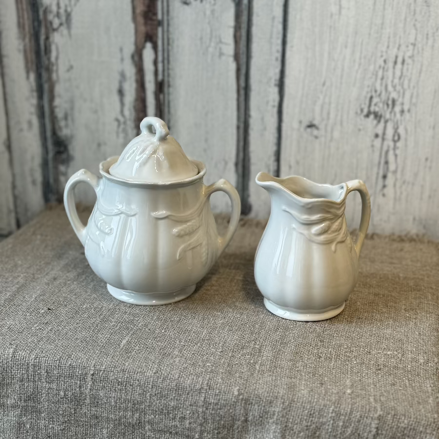 Vintage Royal Crownford Ironstone Cream & Sugar Set