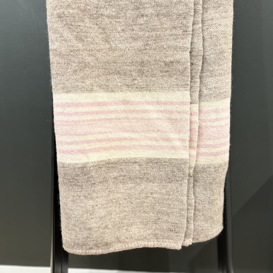 Handwoven wool blanket outlet