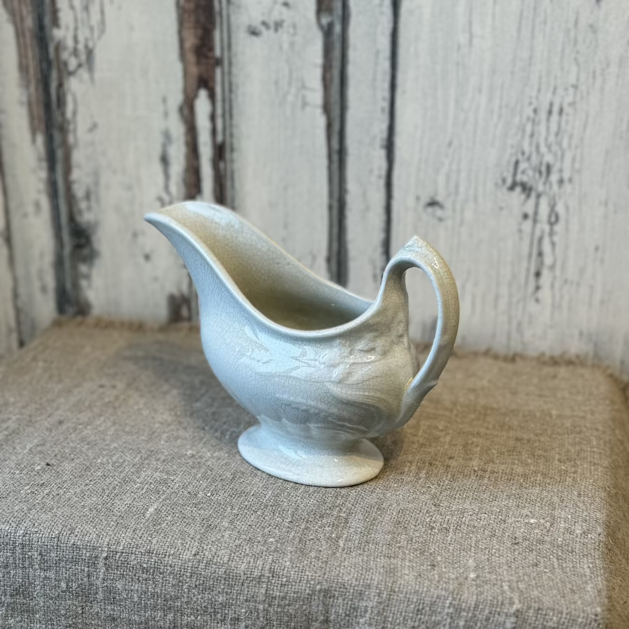 Antique Ironstone Gravy Boat