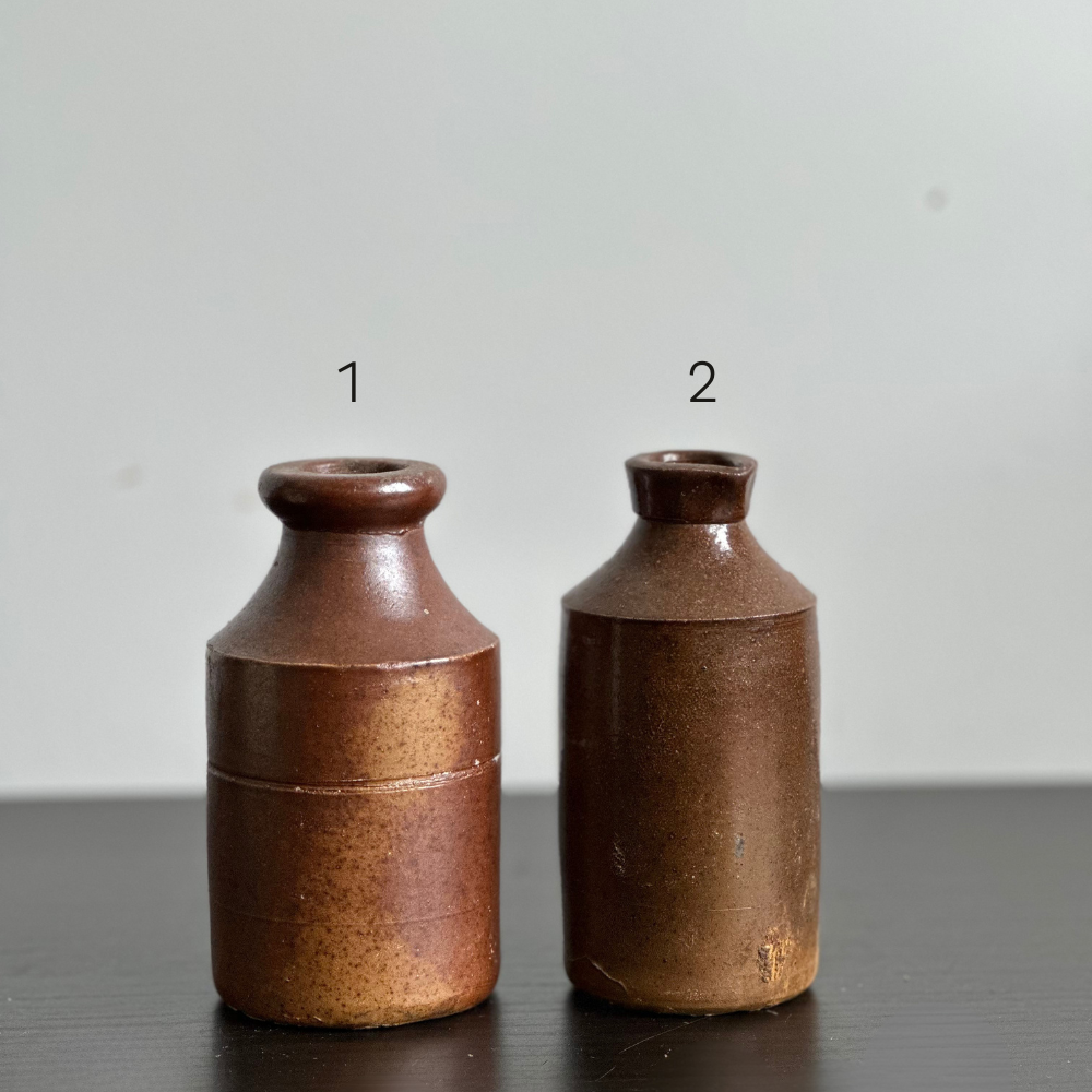 Antique Victorian Glazed Ink Well at Home Smith