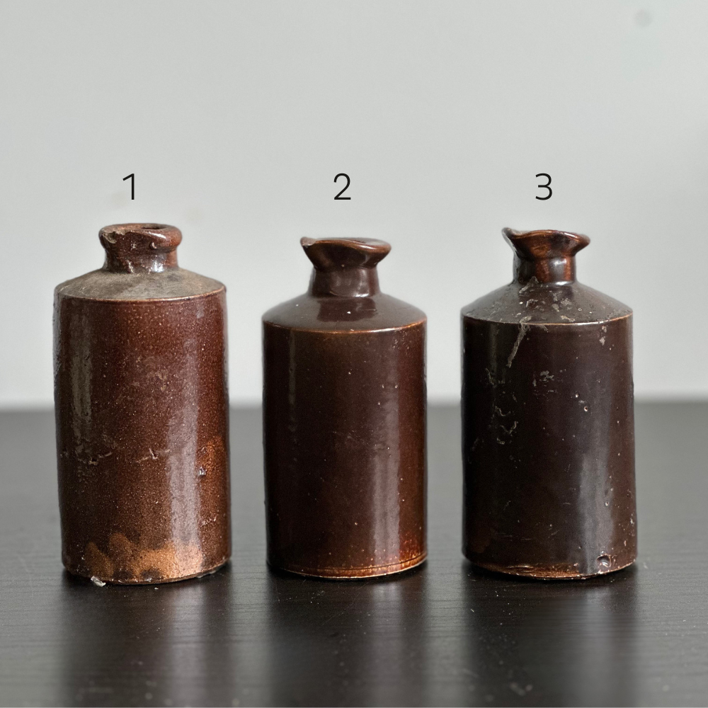 Antique Victorian Glazed Ink Well at Home Smith