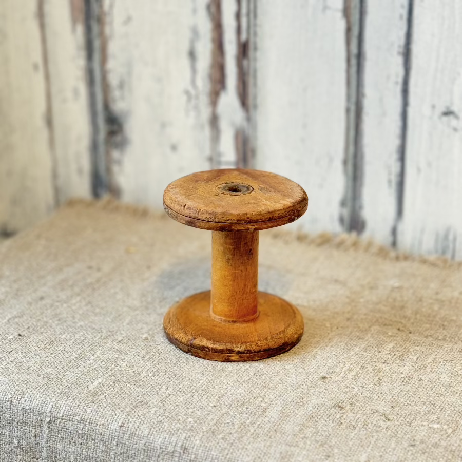 Antique Wood Spools