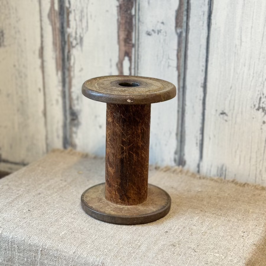 Antique Wood Spools