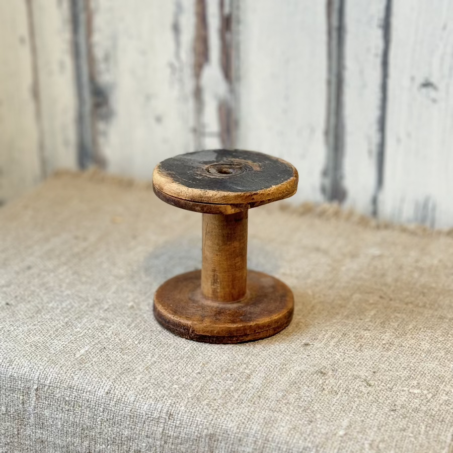 Antique Wood Spools