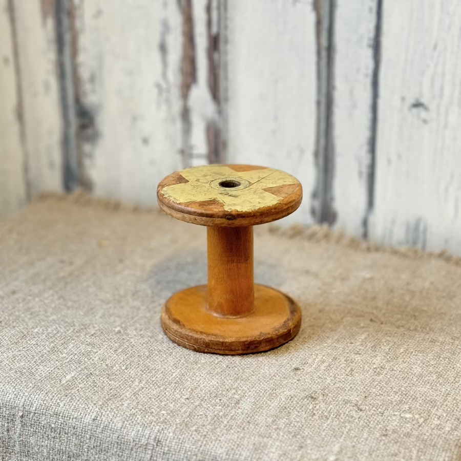 Antique Wood Spools