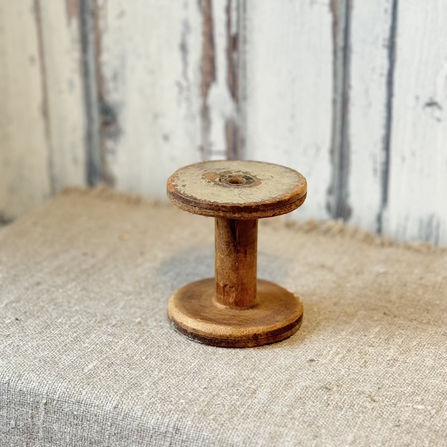 Antique Wood Spools