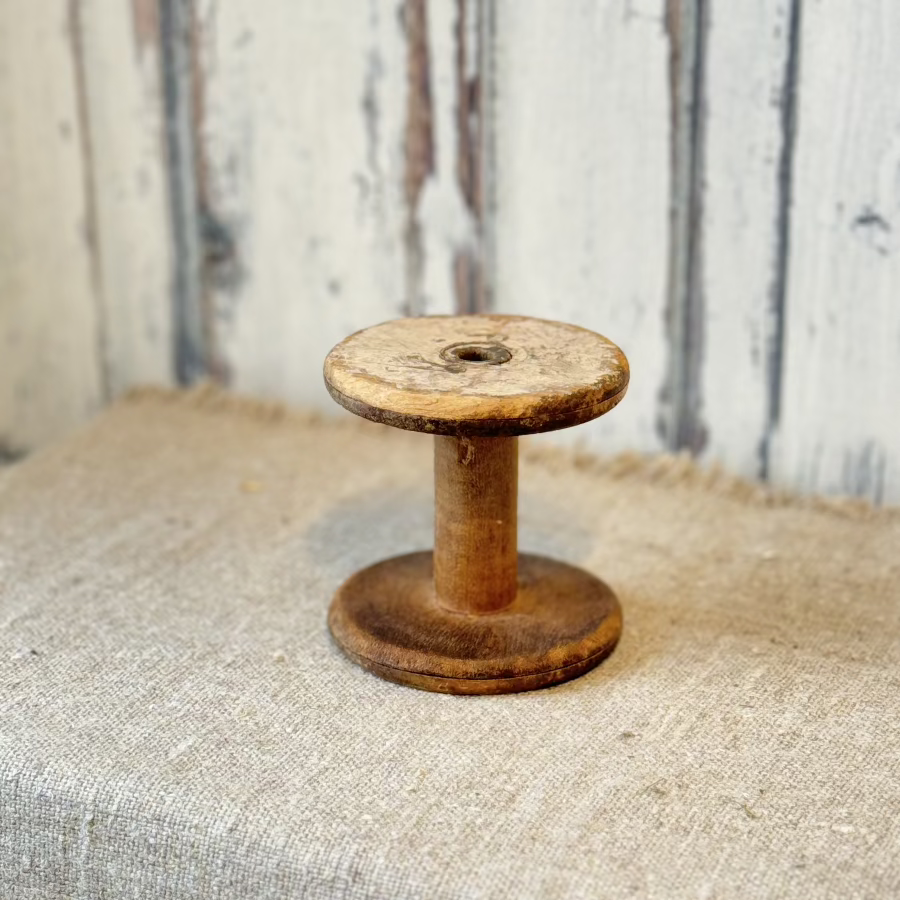 Antique Wood Spools