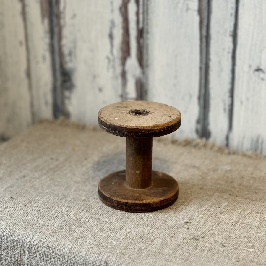 Antique Wood Spools