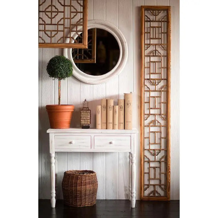 Asian Inspired Wooden Screen - Home Smith