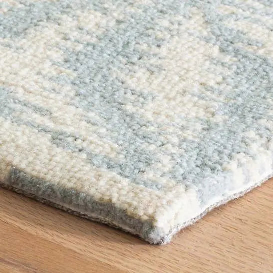 Aster Sky Wool Micro Hooked Rug - Home Smith