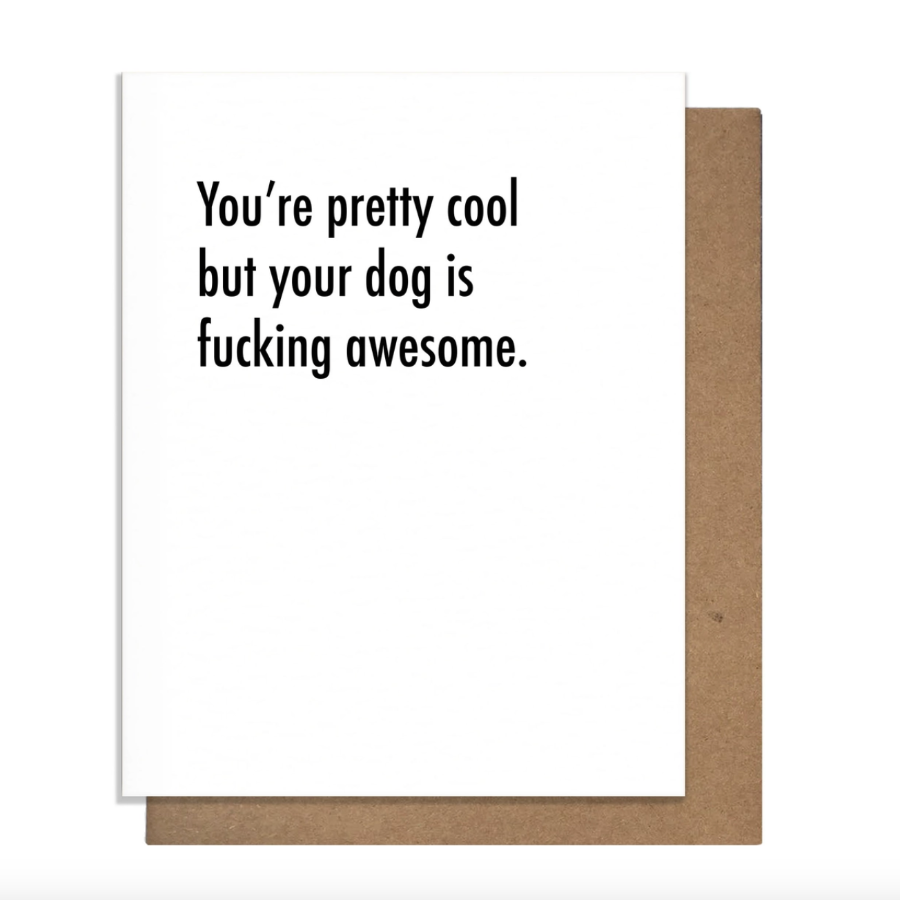 Awesome Dog Notecard