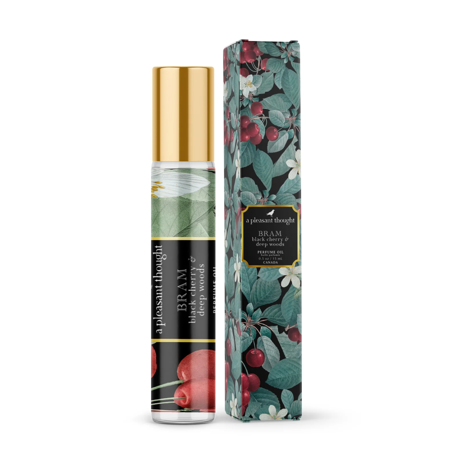 BRAM Black Cherry and Deep Woods Perfume Oil at Home Smith