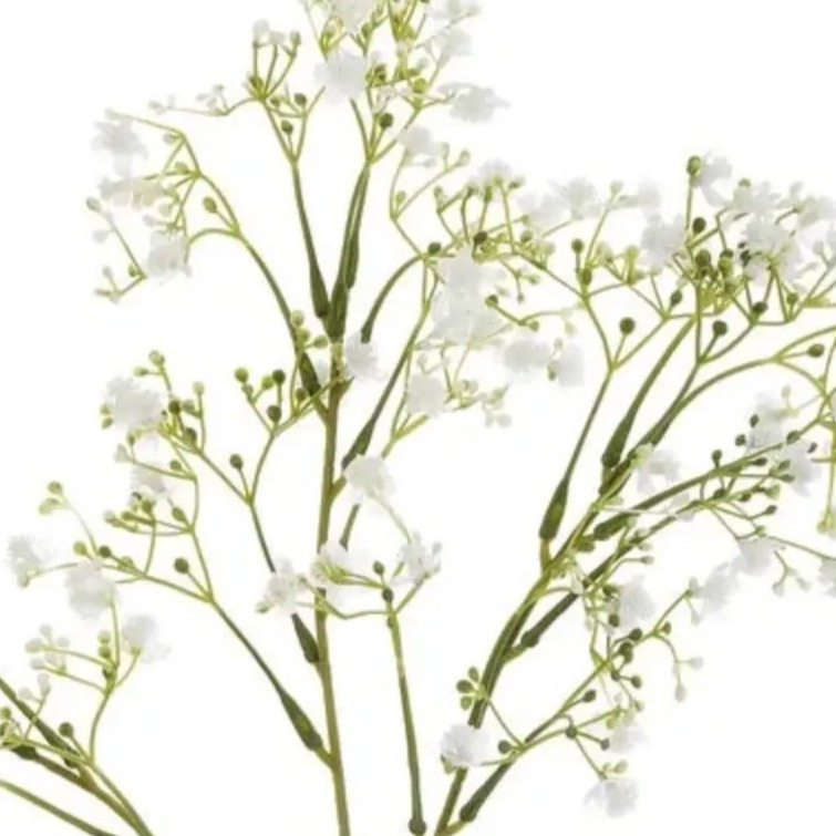 Home Smith Baby's Breath Spray in White 26" Winward Stems, Blooms & Branches