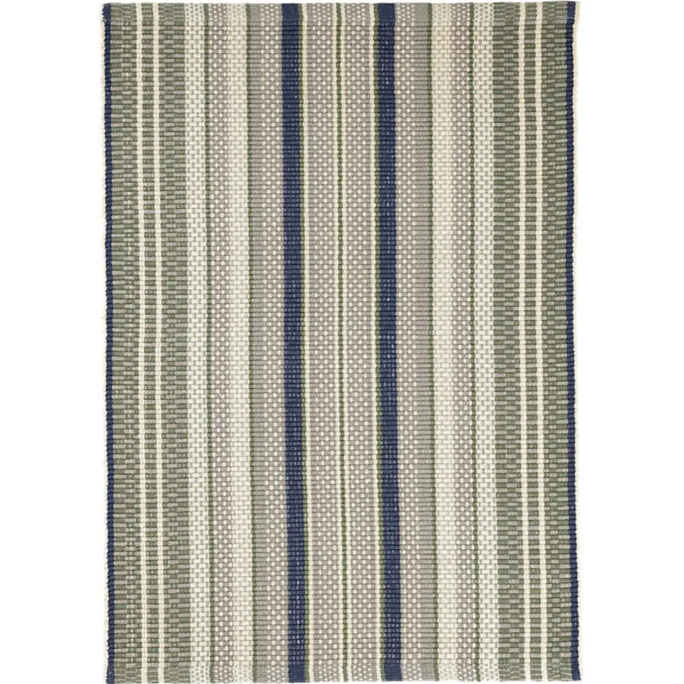 Bay Stripe Woven Cotton Rug - Home Smith