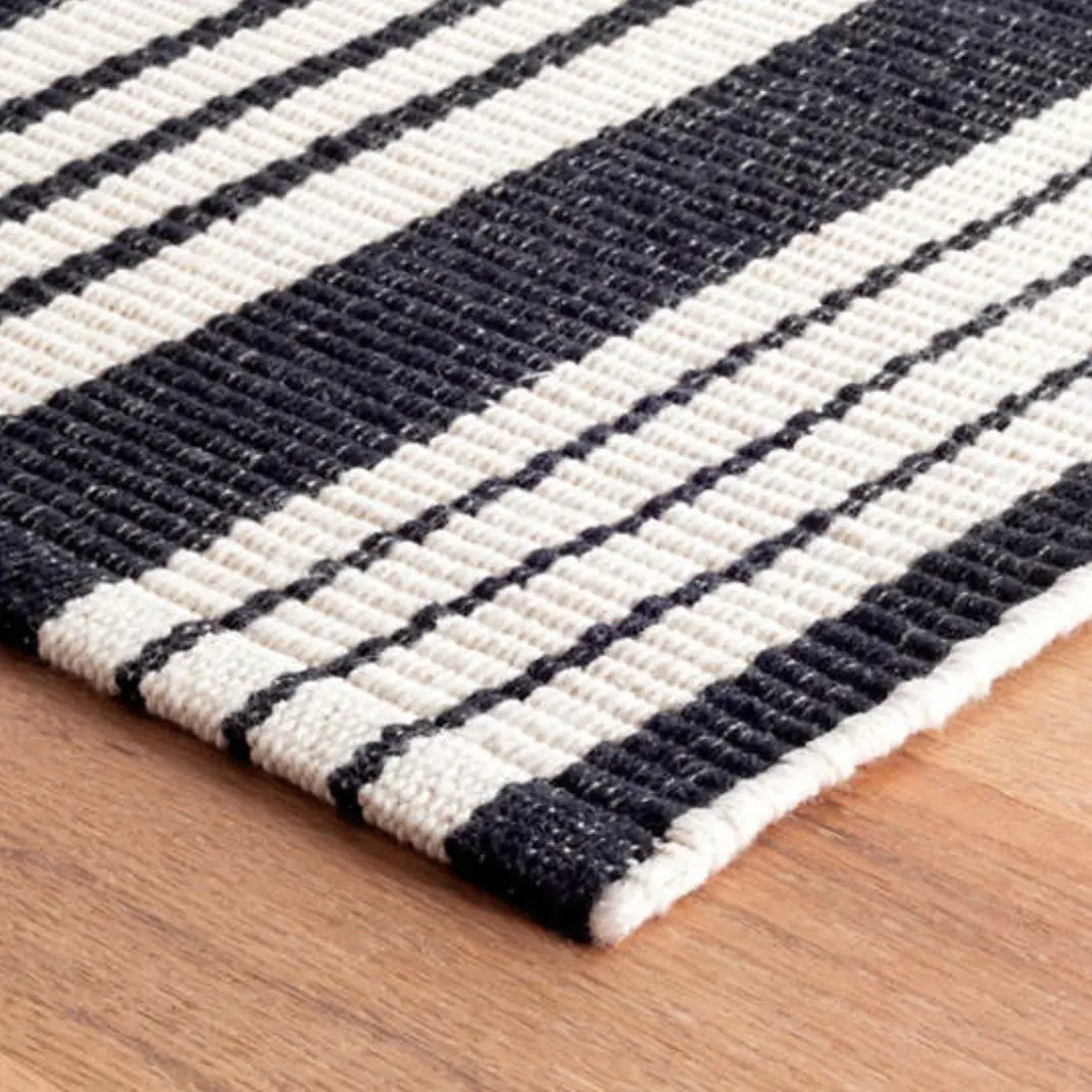 Birmingham Black Indoor/Outdoor Rug - Home Smith