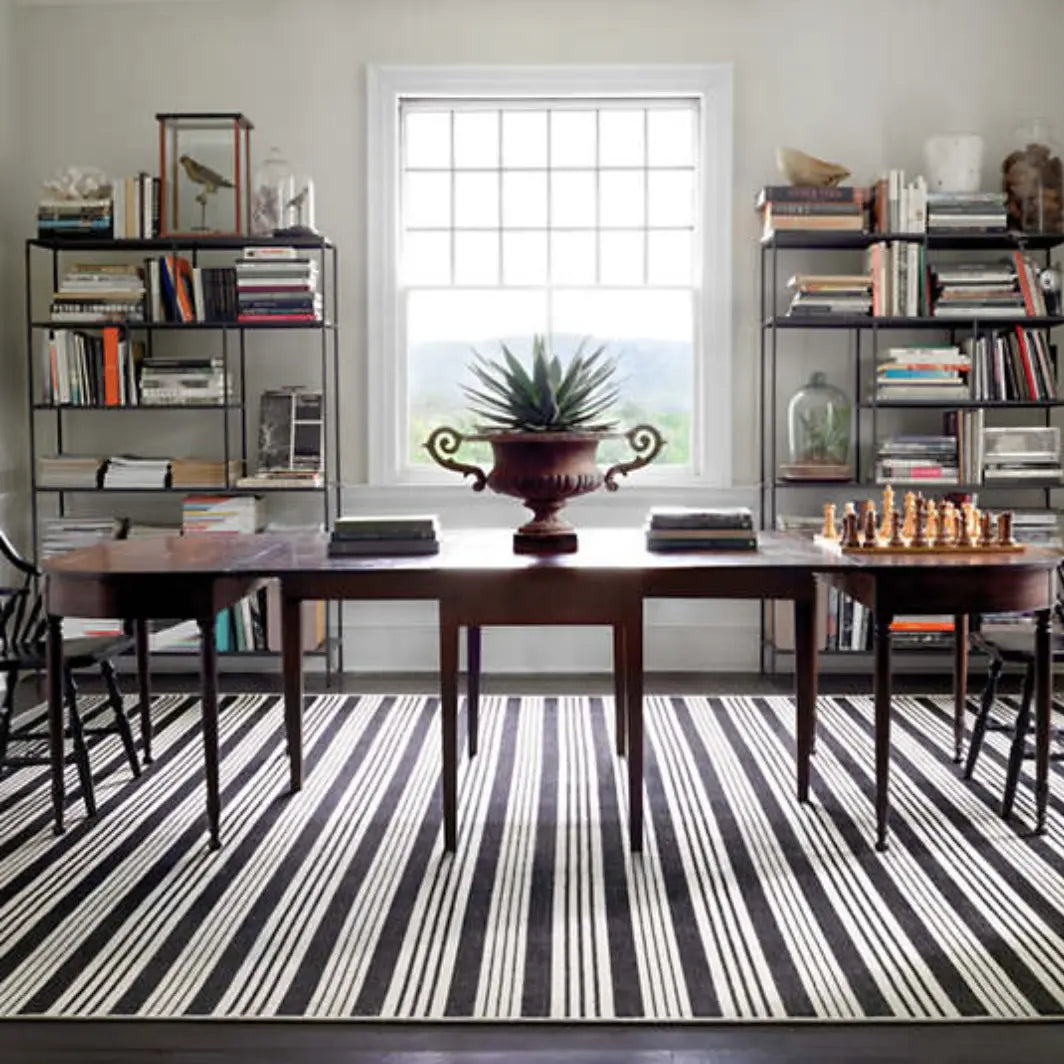 Birmingham Black Indoor/Outdoor Rug - Home Smith