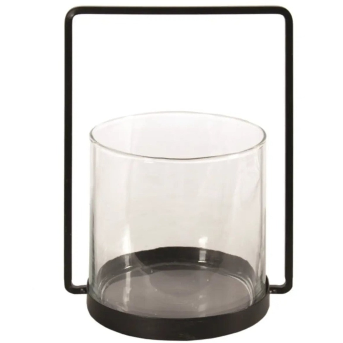 Home Smith Black Iron Hurricane Candle Holder Canfloyd Lanterns