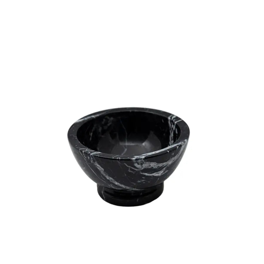 Black Marble Small Bowl - Home Smith