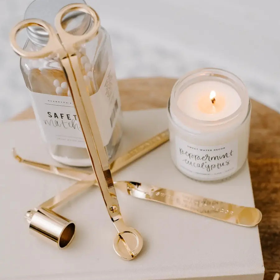 Candle Care Kit in Gold - Home Smith
