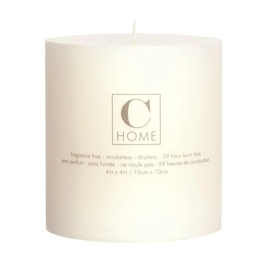 Classic Ivory Pillar Candles - Home Smith