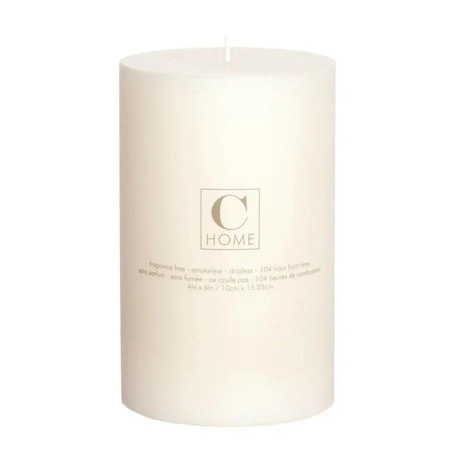 Classic Ivory Pillar Candles - Home Smith