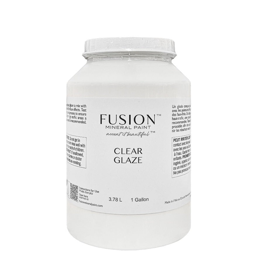 Fusion Mineral Paint Clear Glaze 1 Gallon at Home Smith