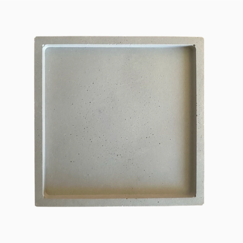Concrete Hand Poured Square Coasters at Home Smith