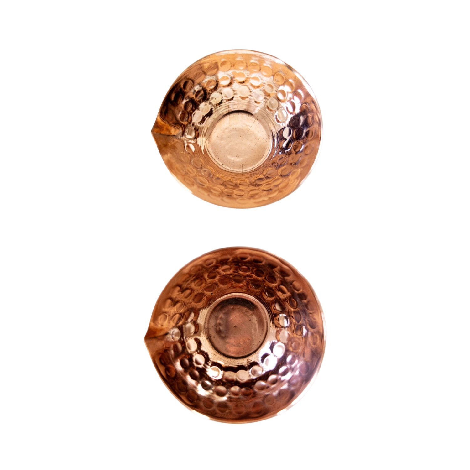 Copper Hammered Pinch Pot at Home Smith