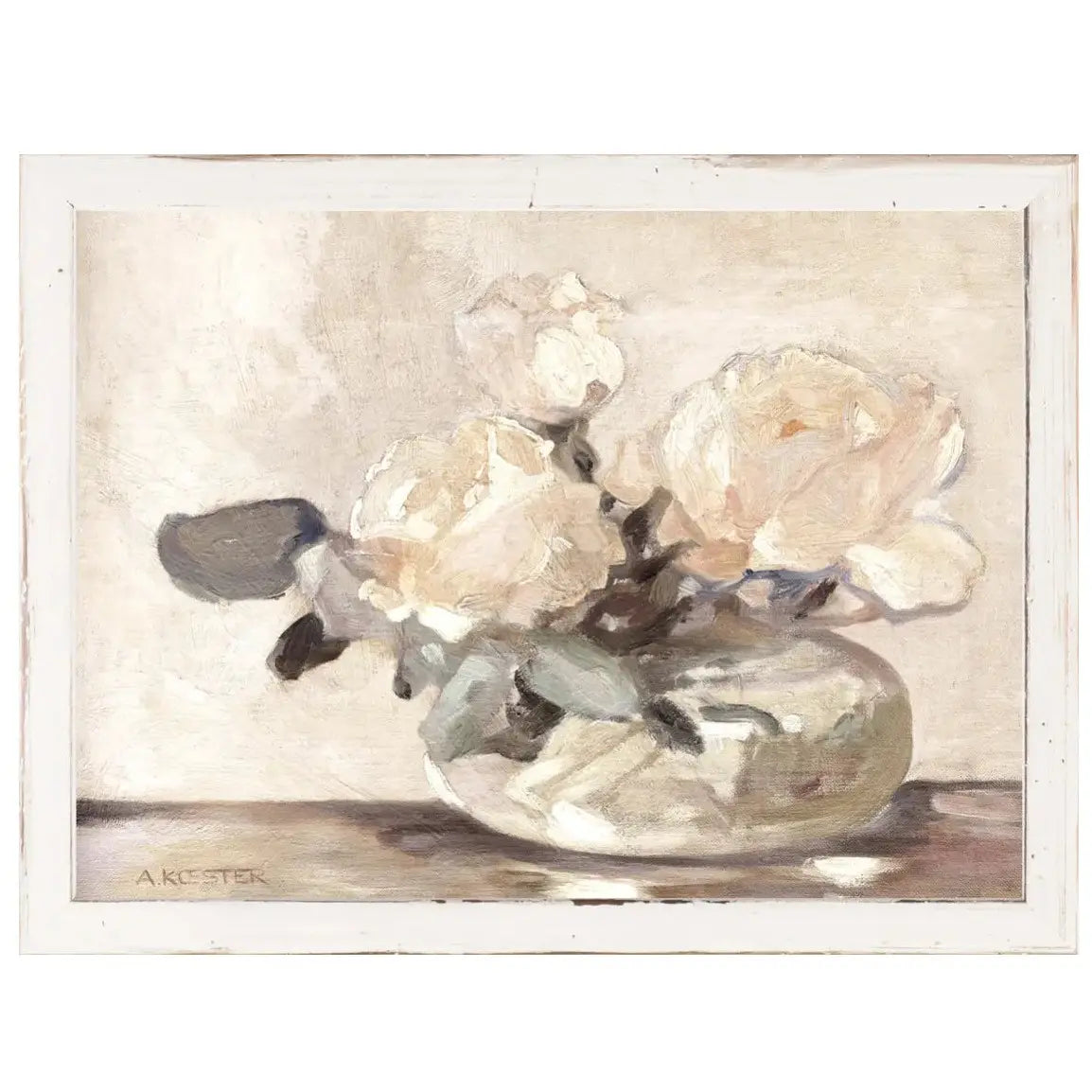 Petite Florals - Country Rose Posy Framed Art Print