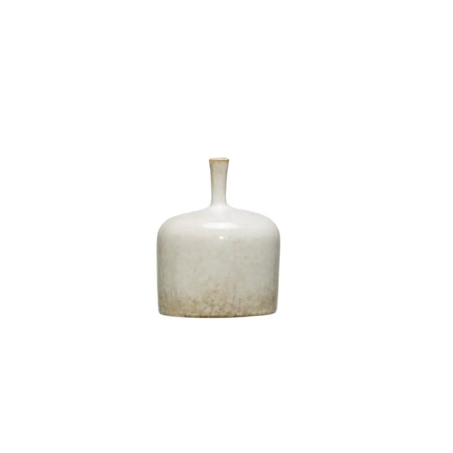 Cream Stoneware Vases - Home Smith