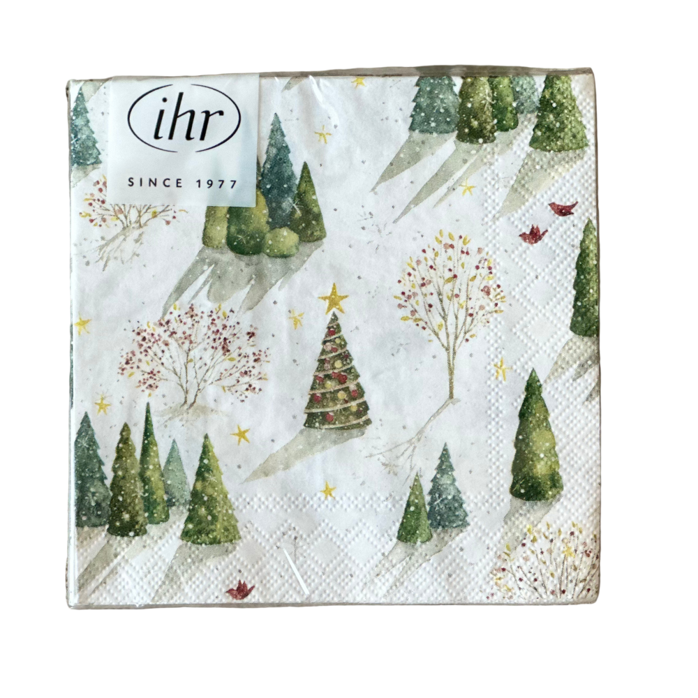 Decorate Holiday Tree Napkins at Home Smith
