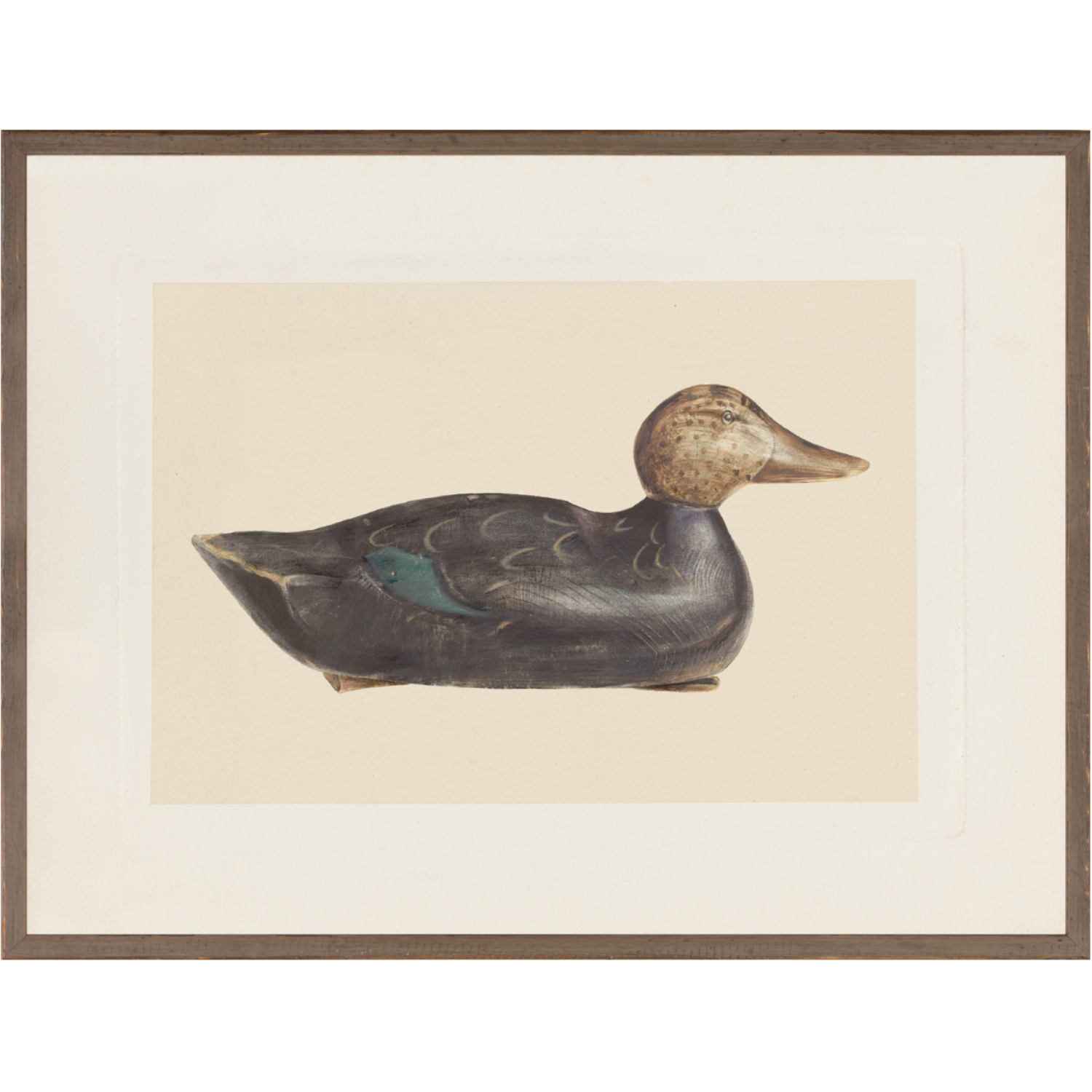 Decoy C 1940  Framed Art Print At Home Smith