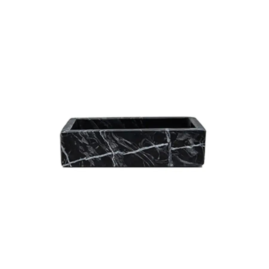 Deep Marble Trays in Black - Home Smith