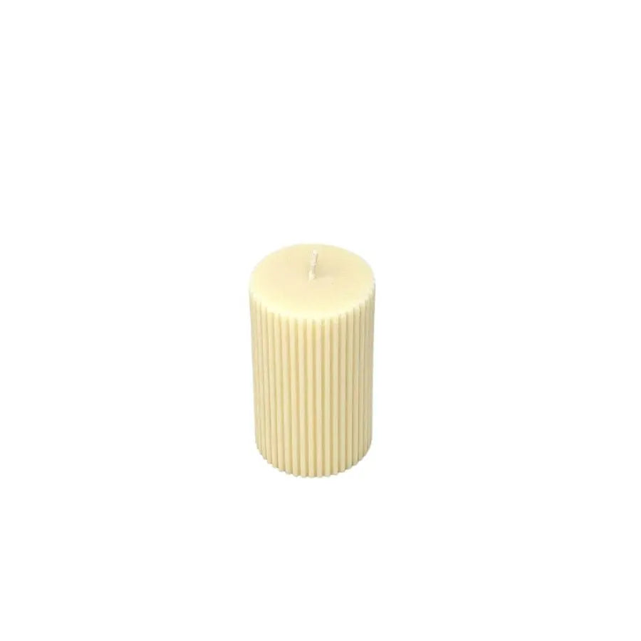 Deepi Soy Pillar Candles in Natural - Home Smith