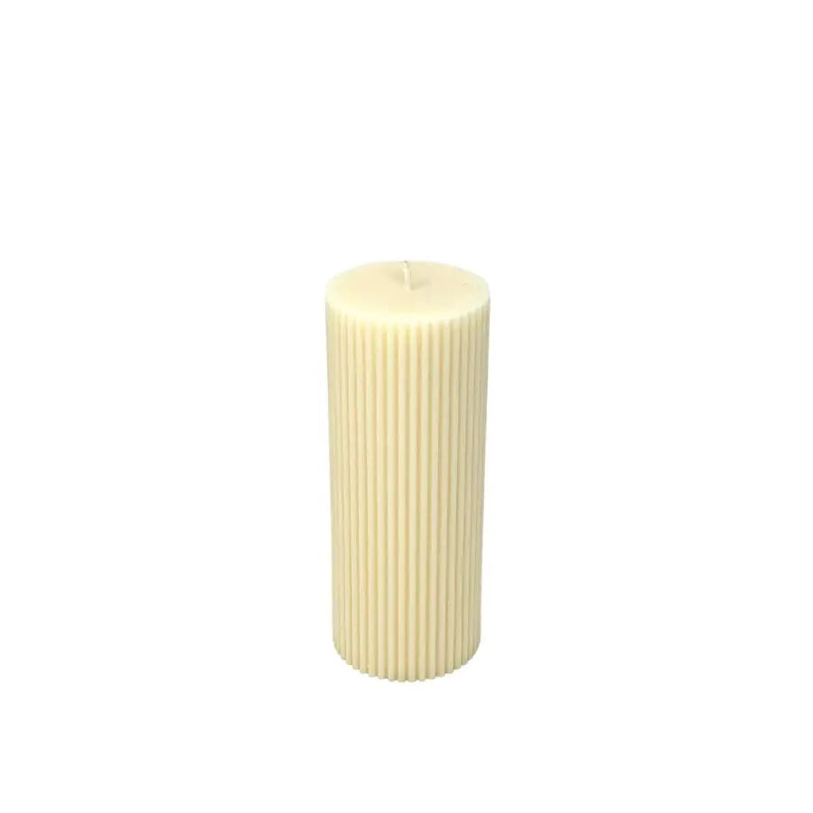 Deepi Soy Pillar Candles in Natural - Home Smith