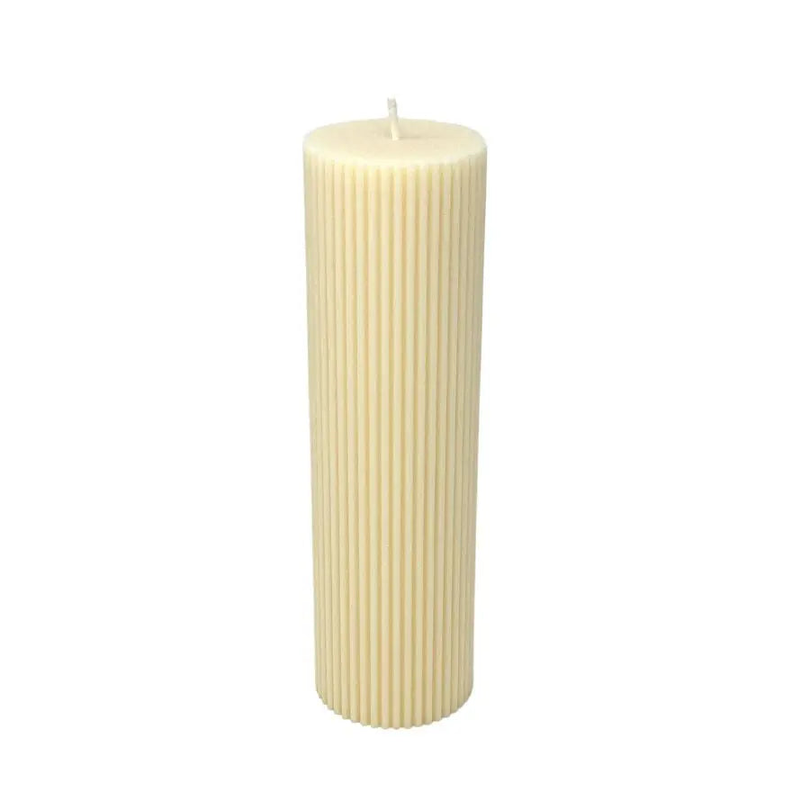 Deepi Soy Pillar Candles in Natural - Home Smith