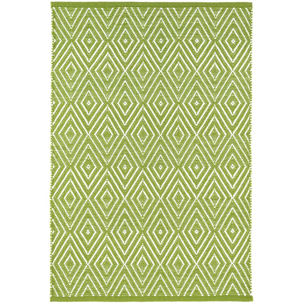 Diamond Sprout/White Indoor/Outdoor Rug - Home Smith