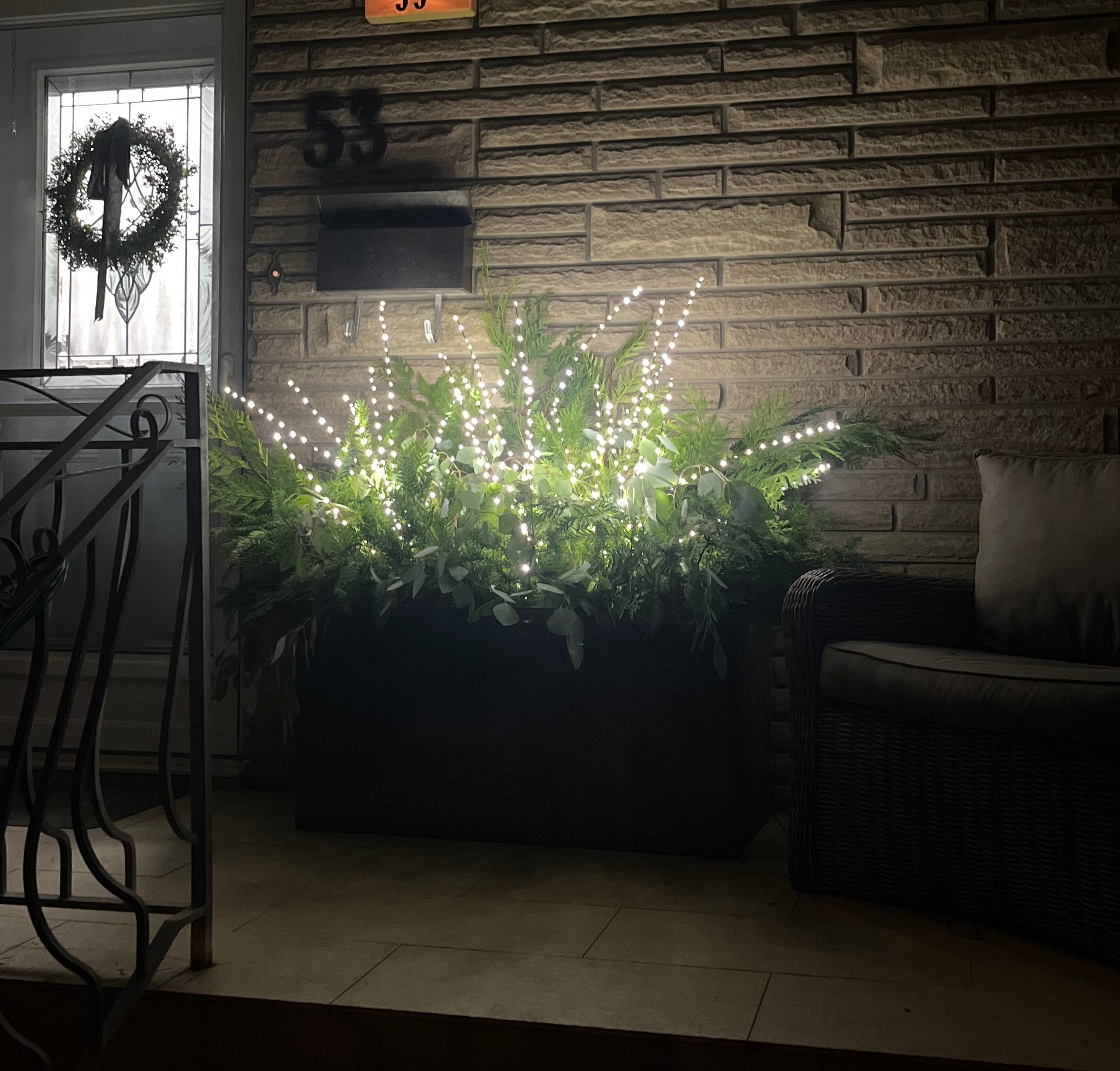 Lighted Warm White 480 LED Indoor/Outdoor Black Branches