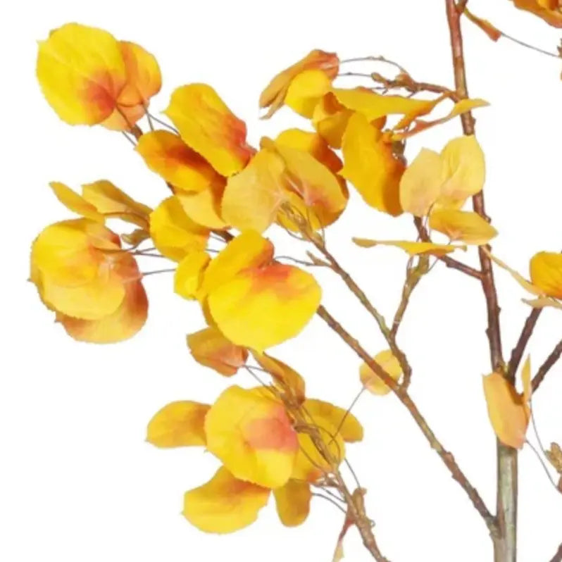 Home Smith Fall Yellow Aspen Branch Winward Stems, Blooms & Branches