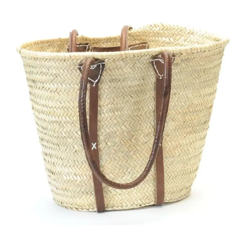 French Market Basket with Shoulder Straps - Home Smith