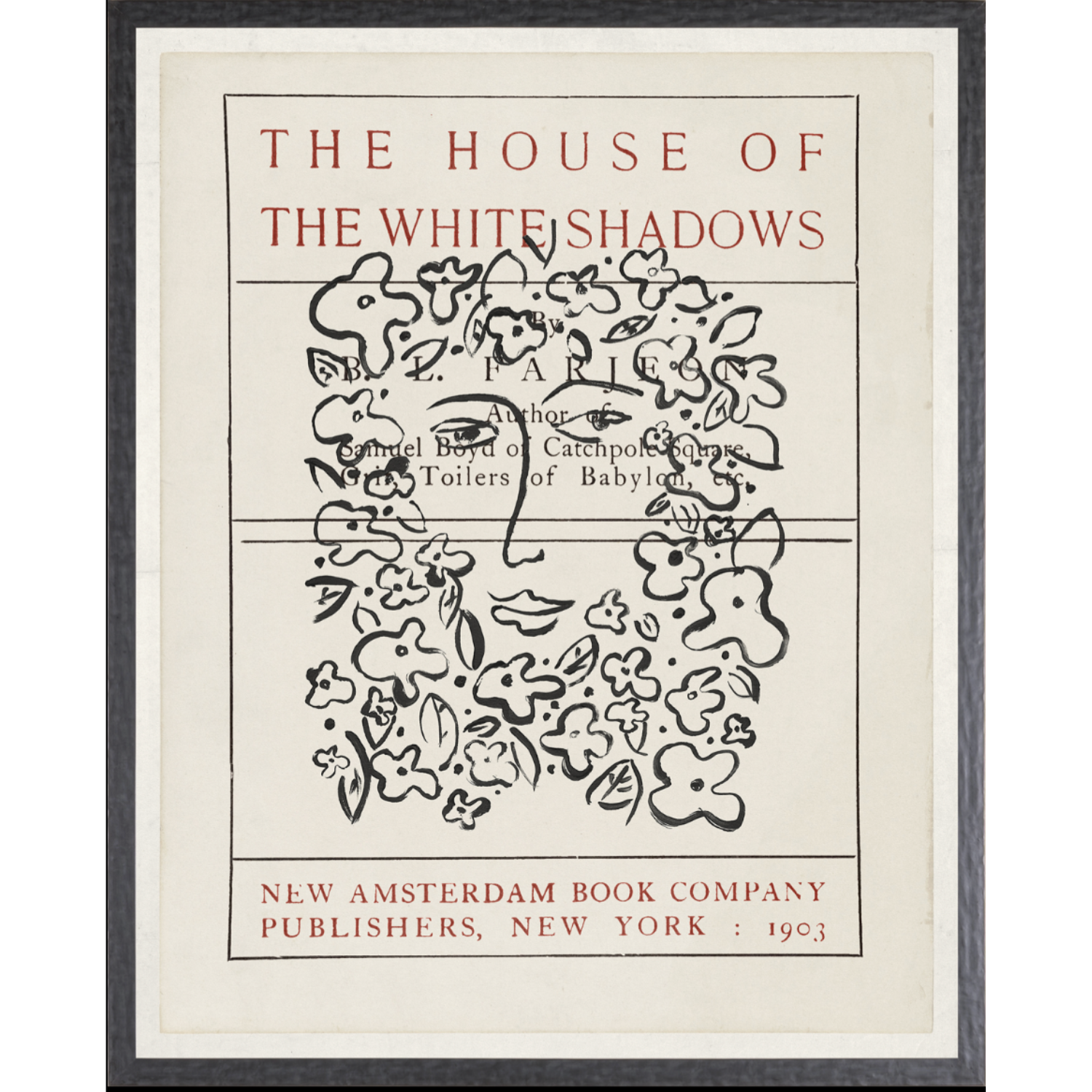 Frontispiece Flower Face at Home Smith