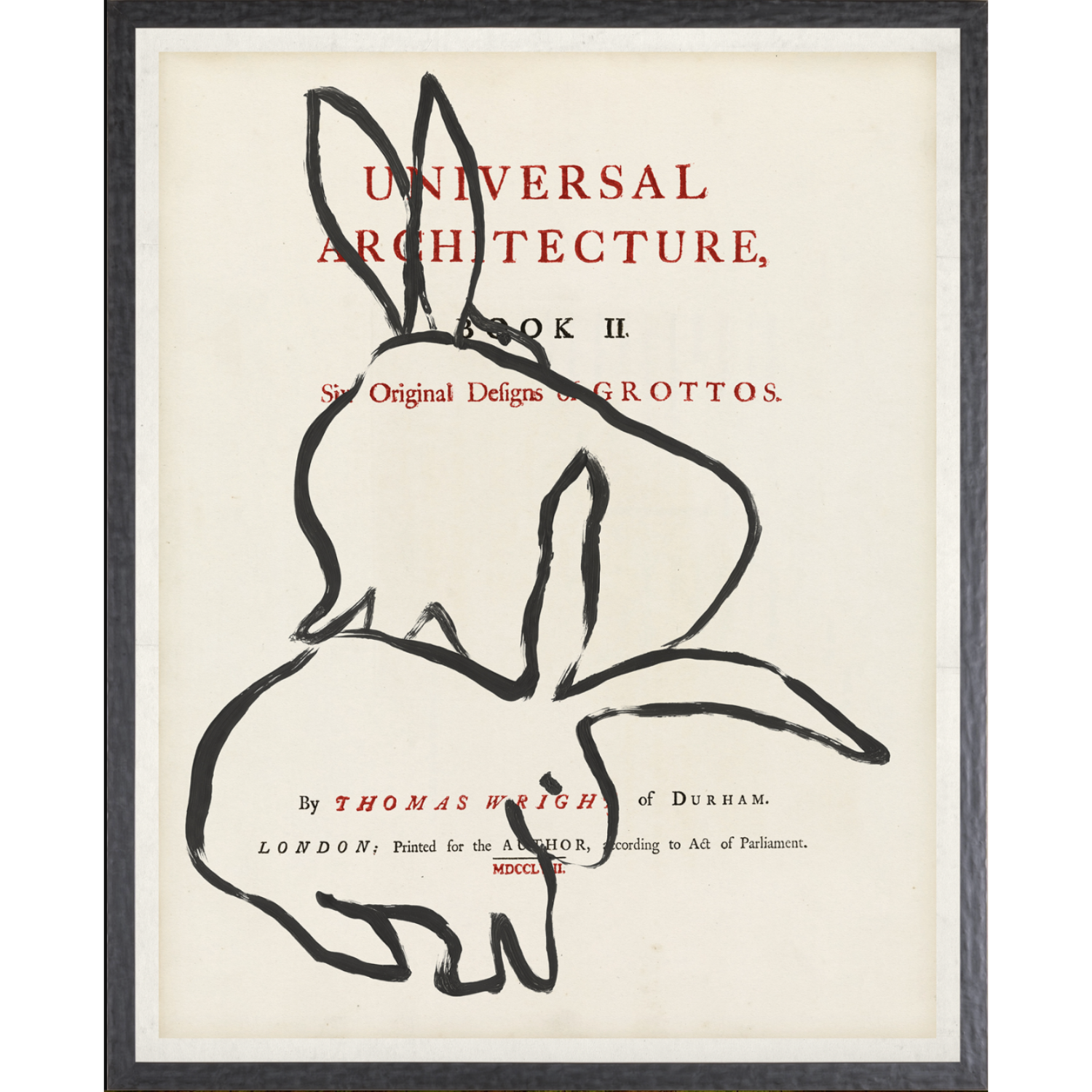 Frontispiece Series Rabbits at Home Smith