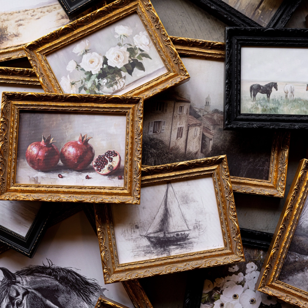 Fruit Antique Style Gold Framed Art at Home Smith