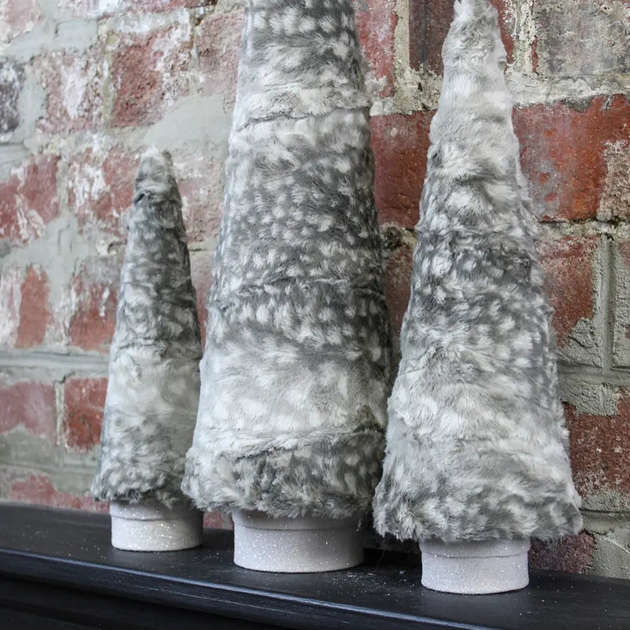 Fur Holiday Trees in Mink - Home Smith