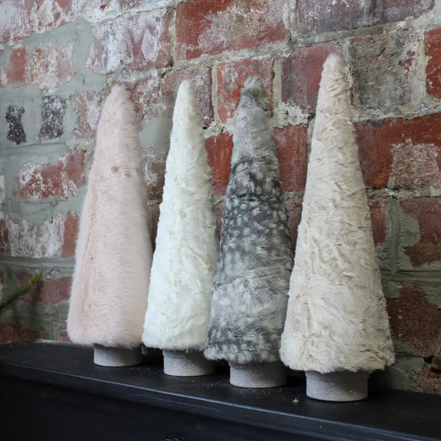 Fur Holiday Trees in Mink - Home Smith