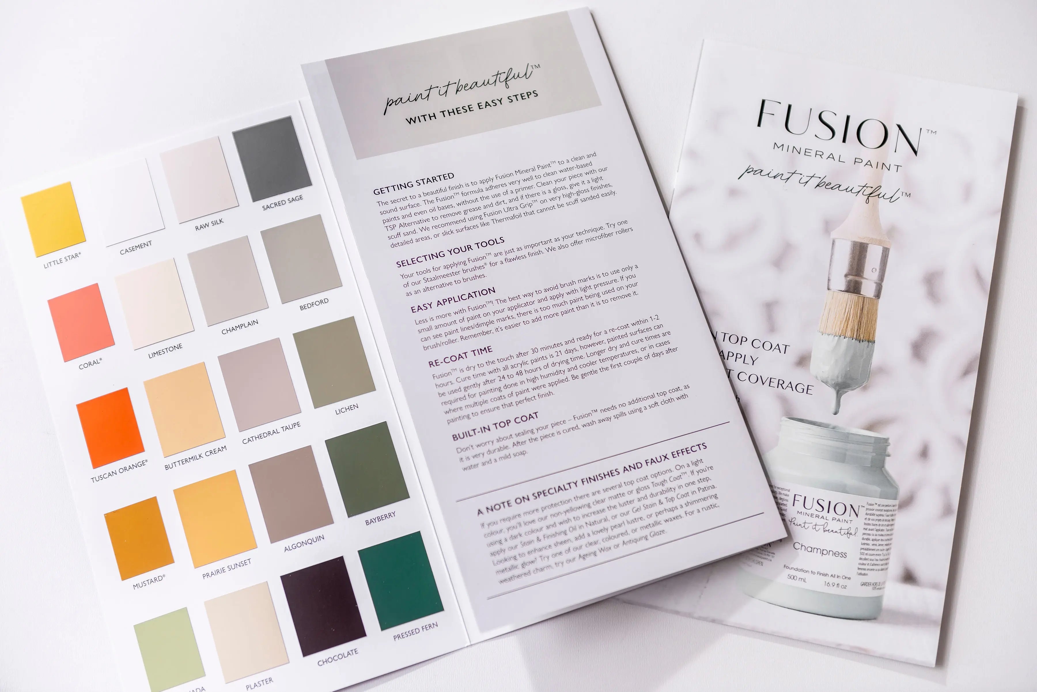 Fusion Mineral Paint True Colour Card - Home Smith