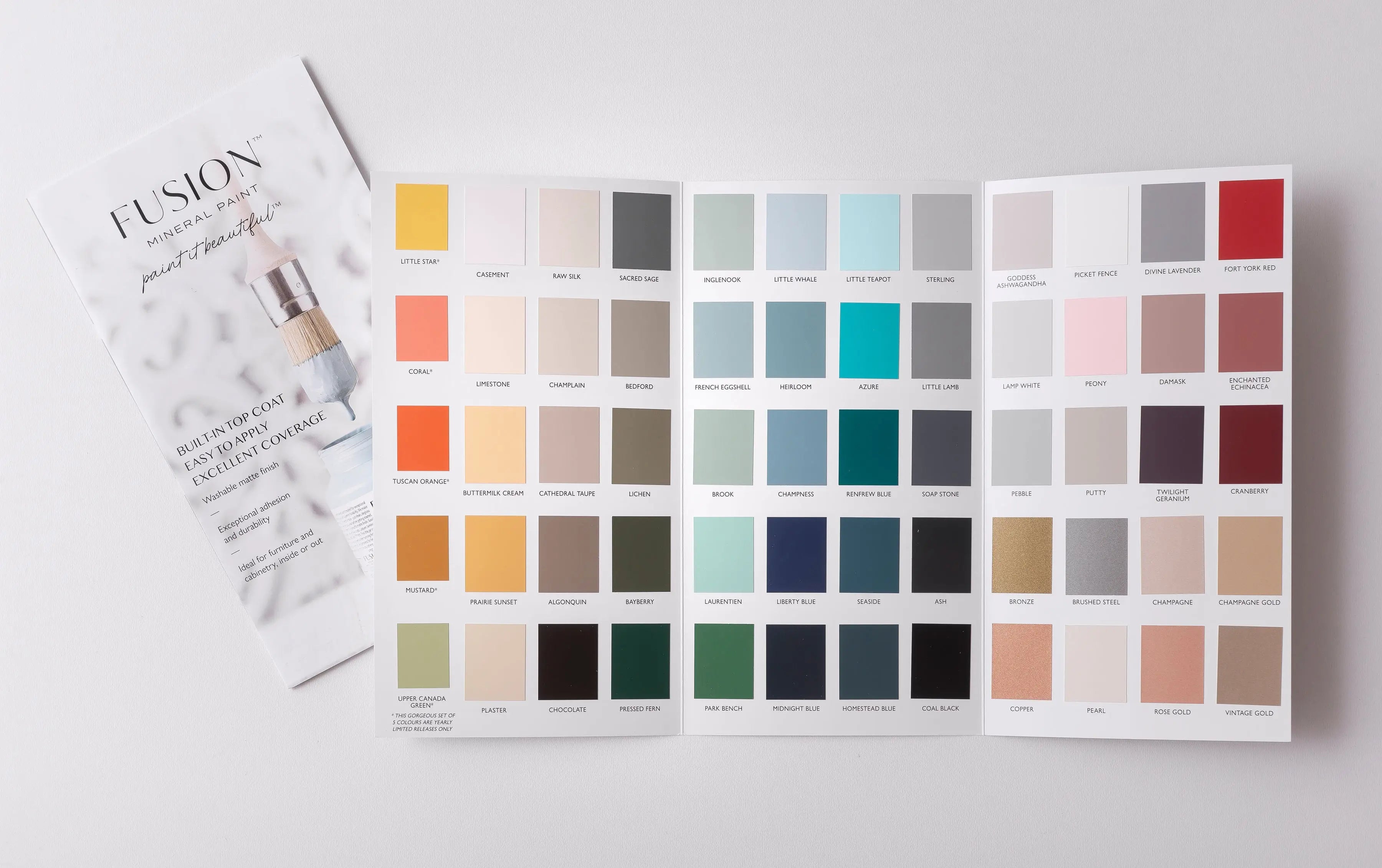 Fusion Mineral Paint True Colour Card - Home Smith
